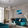 Дополнительная чаша на 2 светильника ODEON LIGHT L-VISION ODL22 109 (4244/25L, 4244/35L, 4244/45L) BRIZZI матовый никель 4244/2MN
