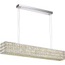 Люстра ODEON LIGHT PANTA L-VISION ODL24 483 LED 48W 4000K 2452Лм металл хрусталь, хром 4927/48L
