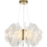Люстра ODEON LIGHT SIAMA L-VISION ODL25 559 LED 115W 3500K 7789Лм под латунь/прозрачный/акрил 5089/115L